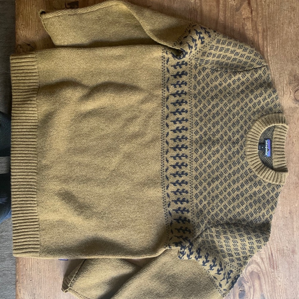 Brand New Wool Patagonia Men’s Sweater